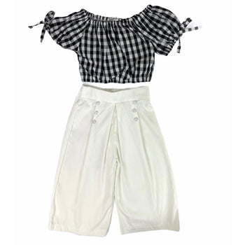 Commons Girls Gingham Set