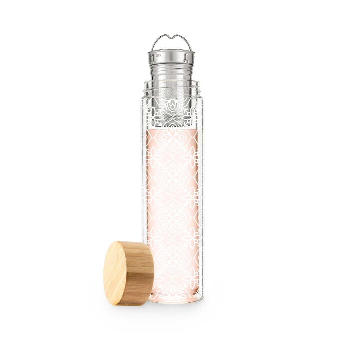 Pinky Up Blair Glass Travel Infuser Mug