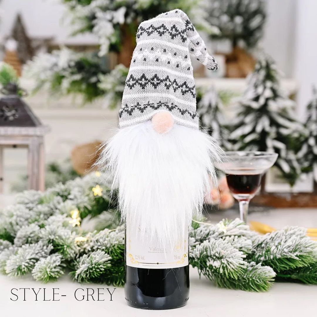 Delmar Holiday Gnome Wine Hat