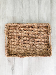 Commons Water Hyacinth Rectangle Tray