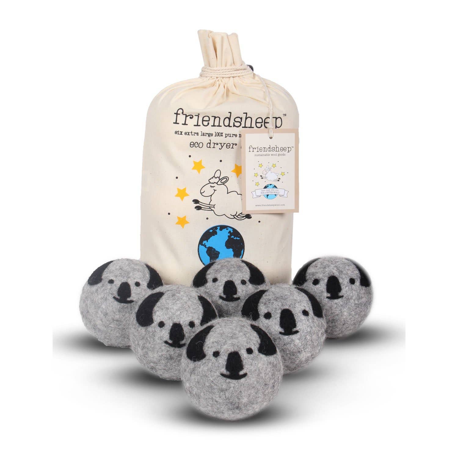 Friendsheep Wool Animal Dryer Balls