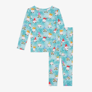 Posh Peanut Baby Gnomey Long Sleeve Pajama Set