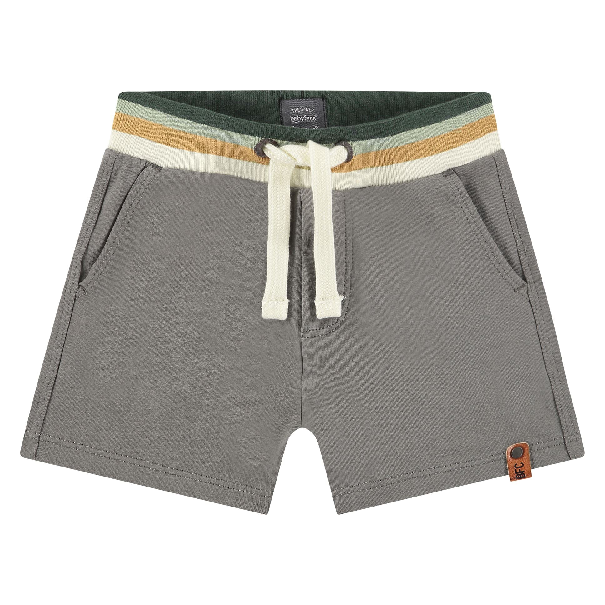 Babyface Boy Sweat Shorts Granite