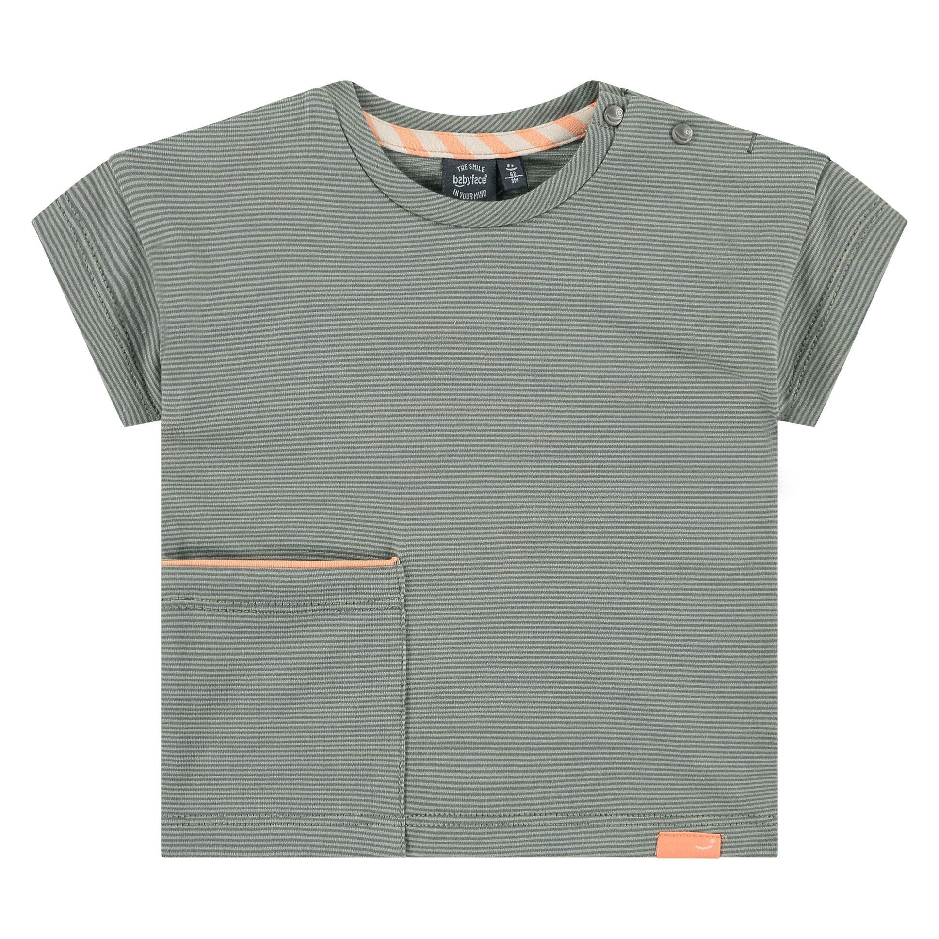 Babyface Baby Boy Sage Side Pocket Tee